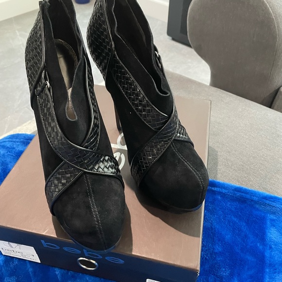 Bebe Shayla Bootie - Black - Picture 4 of 7